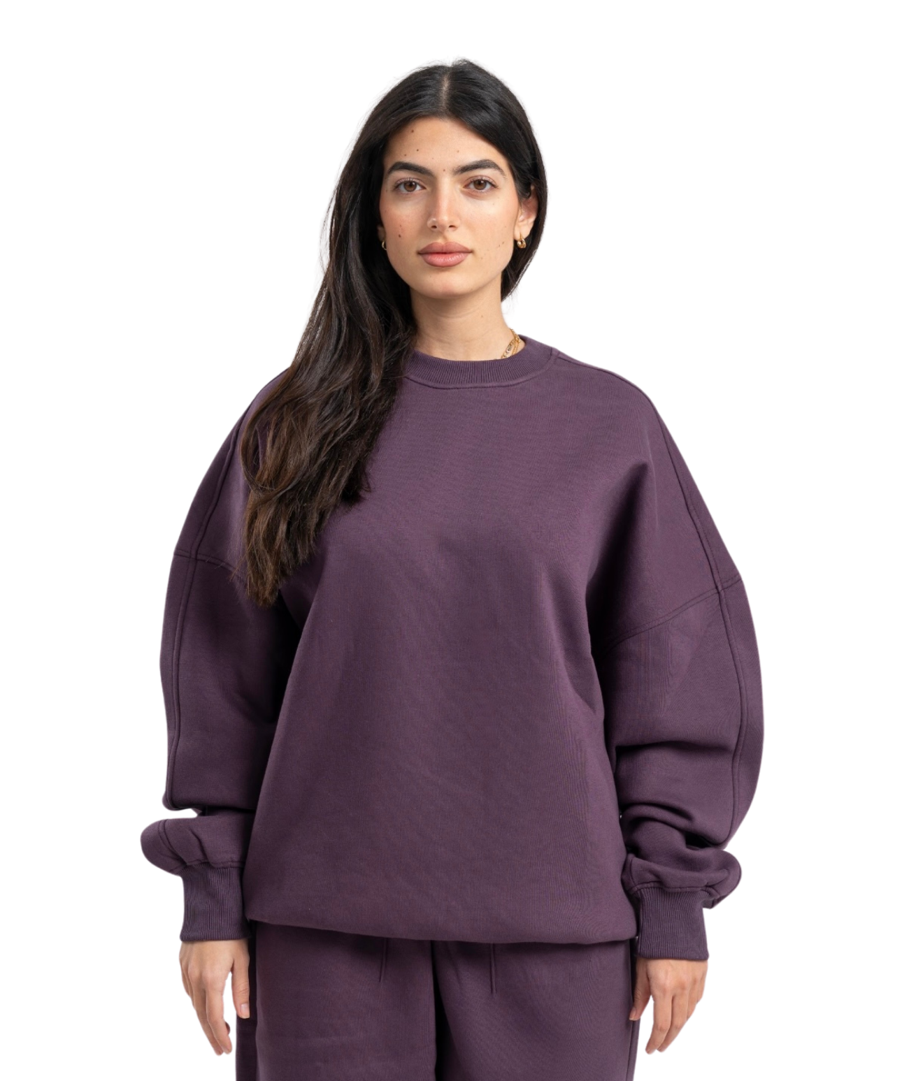 Oversized crewneck