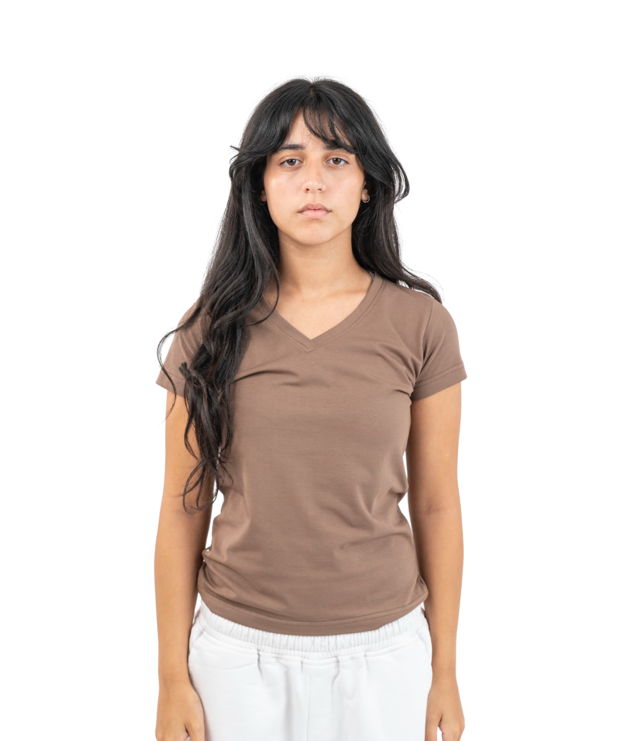 V-neck t-shirt