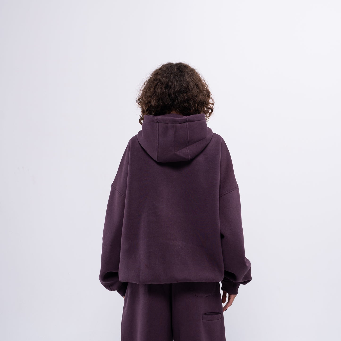 Plum hoodie