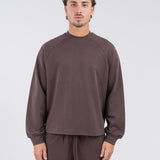 Interlock longsleeve t-shirt - Deep brown