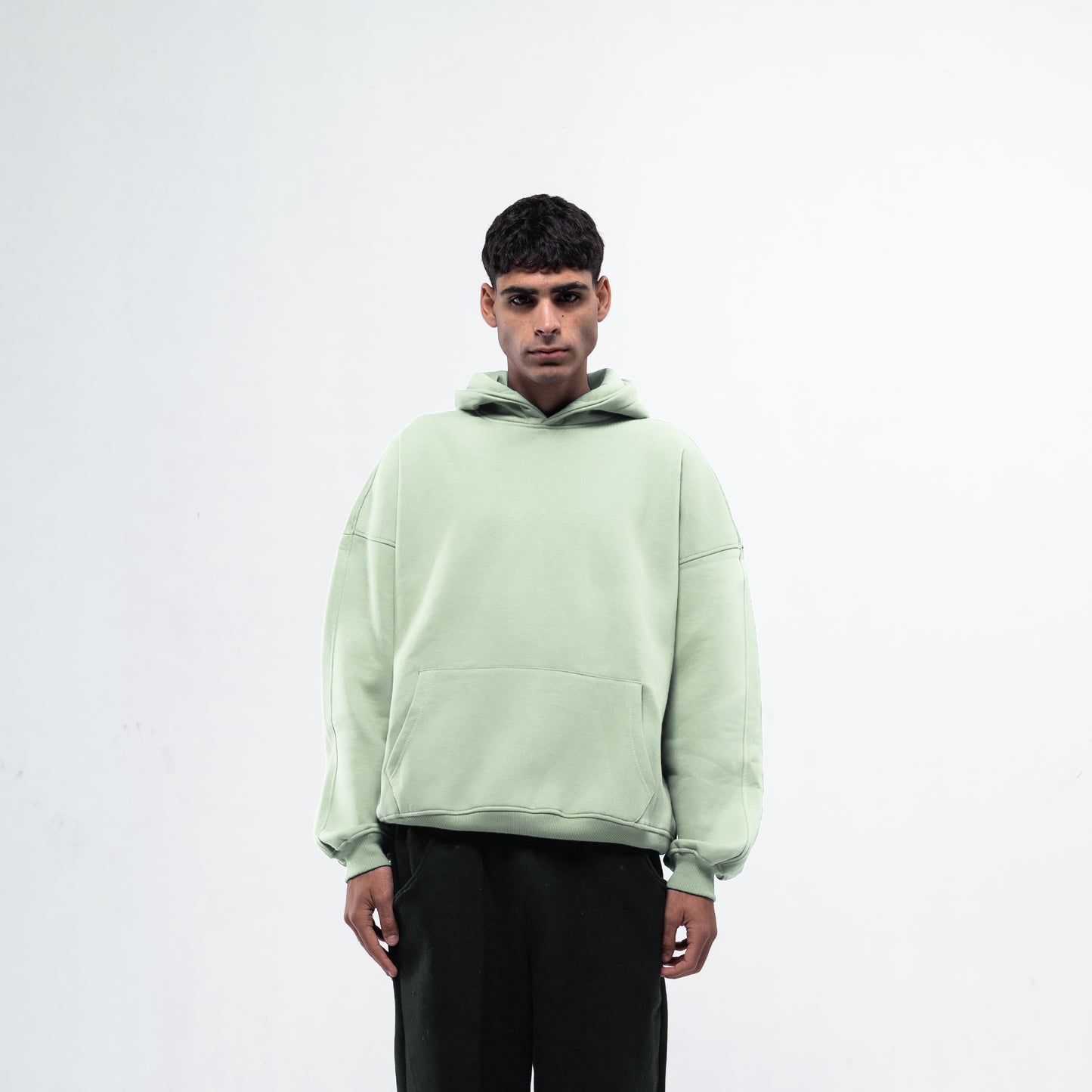 Mint green hoodie