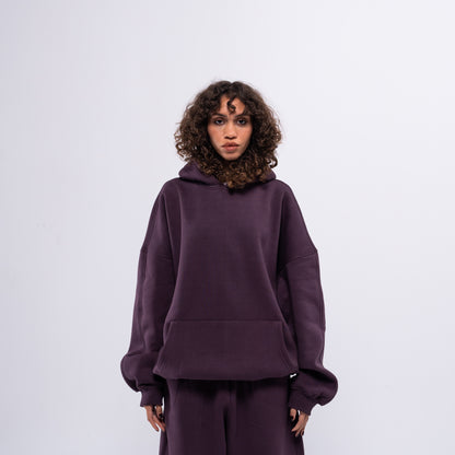 Plum hoodie