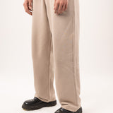 Wide-leg sweatpants - Sand