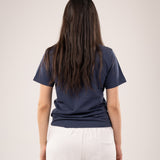 Mid-Weight regular t-shirt - Navy blue