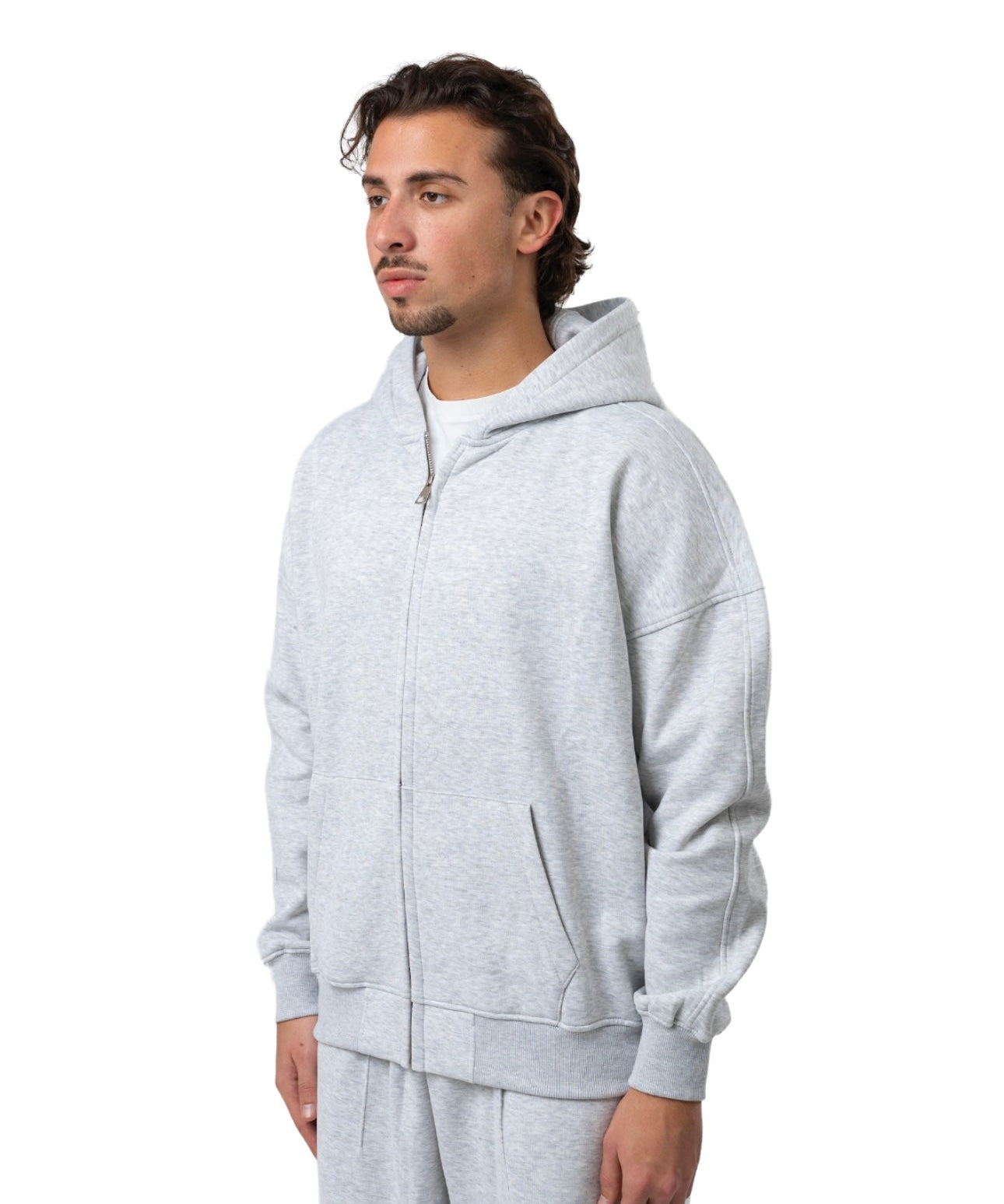 Zip-up hoodie