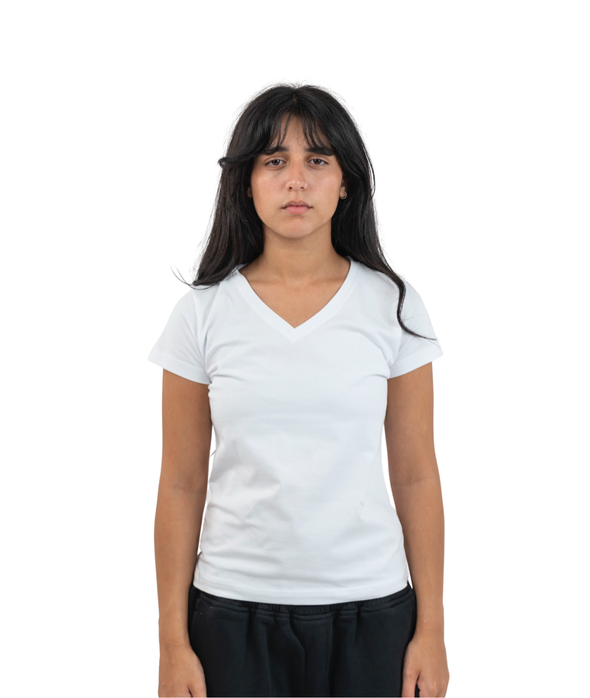 V-neck t-shirt
