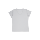 V-neck t-shirt - Light grey
