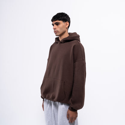 Brown hoodie