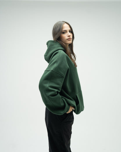 Emerald green hoodie