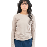 Long sleeve t-shirt - Beige