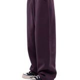 Semi-striped sweatpants