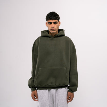 Olive green hoodie