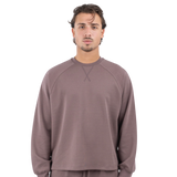 Interlock longsleeve t-shirt - Dark taupe