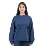 Interlock longsleeve t-shirt - Midnight blue