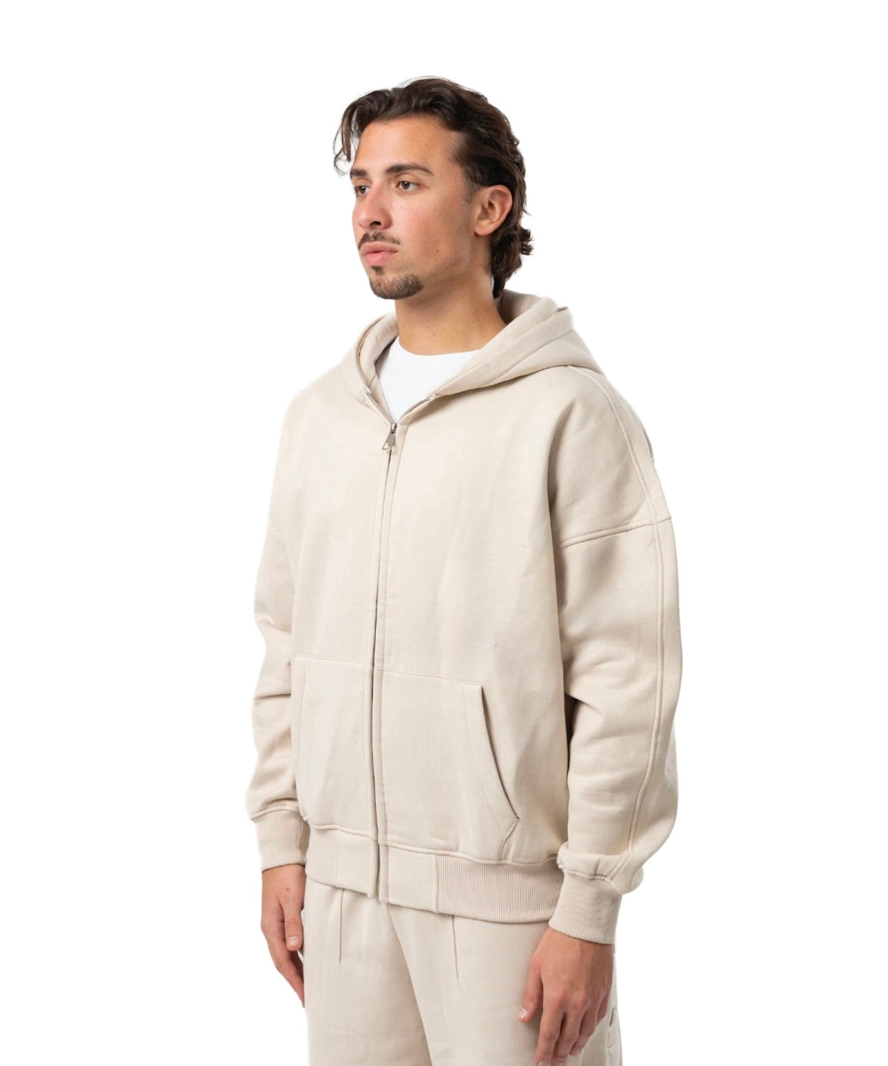 Zip-up hoodie