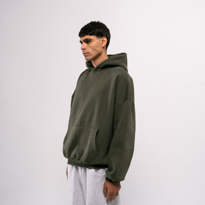 Olive green hoodie