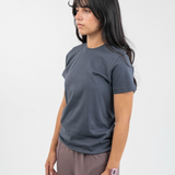 Mid-weight regular t-shirt - Charcoal