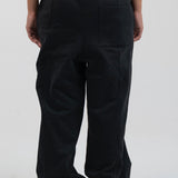 Double striped sweatpants - Black