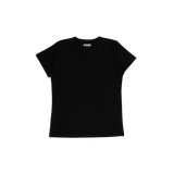 V-neck t-shirt - Black