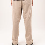 Wide-leg sweatpants - Sand