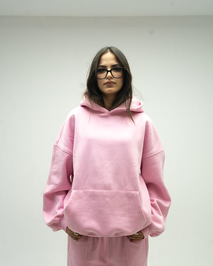 Pink hoodie