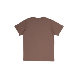 Mid-weight regular t-shirt - Brown