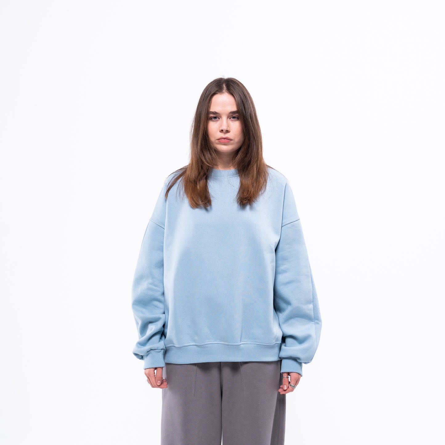 Baby blue crewneck