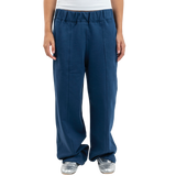 Double striped sweatpants - Midnight blue