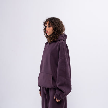 Plum hoodie