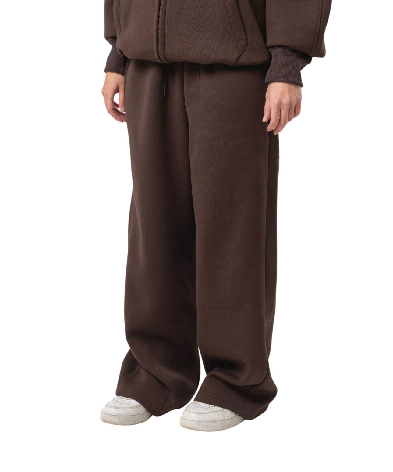 Semi-striped sweatpants