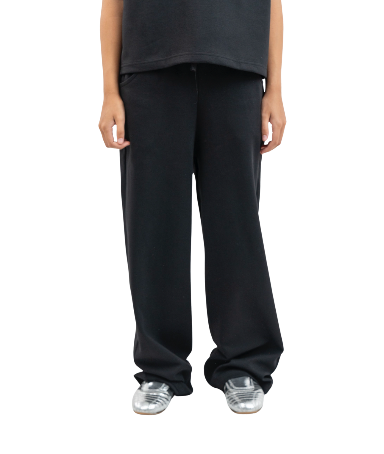 Interlock sweatpants