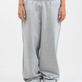 Wide-leg sweatpants - Heather grey