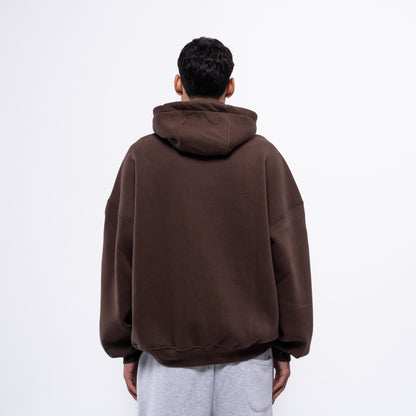 Brown hoodie