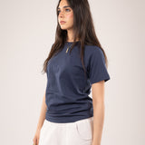 Mid-Weight regular t-shirt - Navy blue