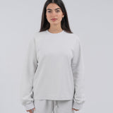 Interlock longsleeve t-shirt - Cloud white