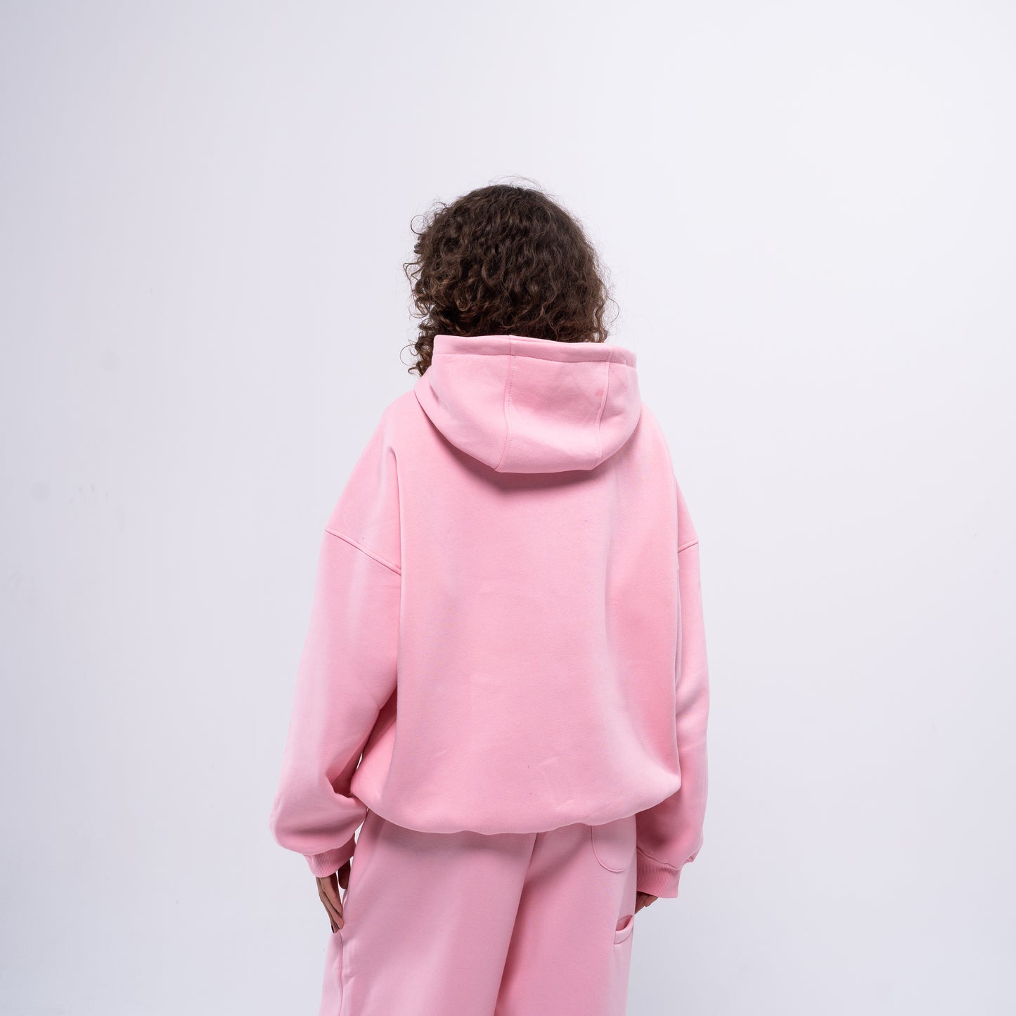 Pink hoodie