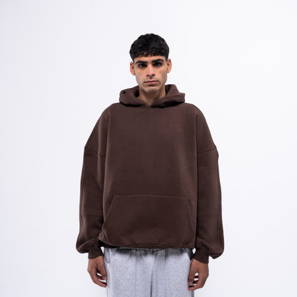 Brown hoodie