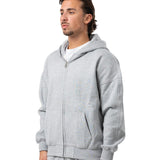 Zip-Up hoodie - Heather grey