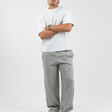 Double striped sweatpants - Ash grey
