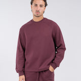 Interlock longsleeve t-shirt - Deep wine