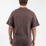 Interlock t-shirt - Deep brown