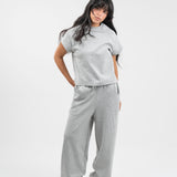 Interlock sweatpants - Heather grey