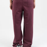 Interlock sweatpants - Deep wine