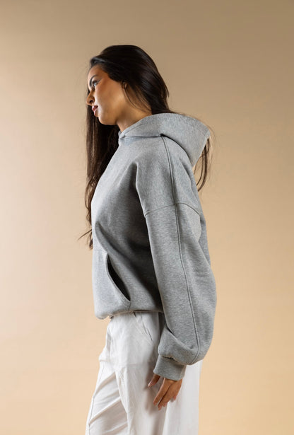 Grey hoodie