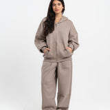 Zip-Up hoodie - Sand