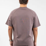 Interlock t-shirt - Deep taupe