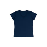V-neck t-shirt - Navy blue