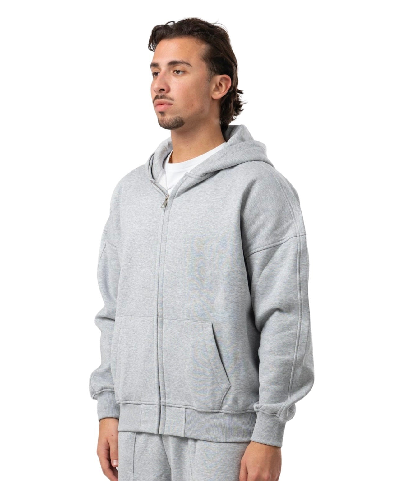 Zip-up hoodie