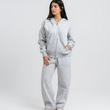 Zip-Up hoodie - Cloud grey