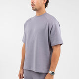 Interlock t-shirt - Heather purple